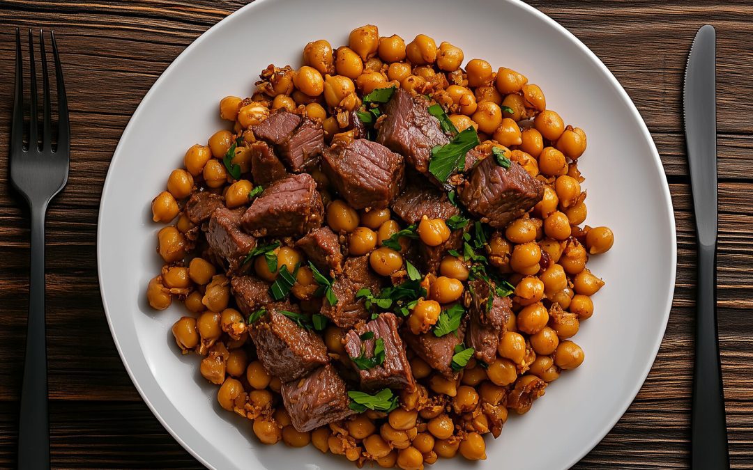 Garbanzos guisados en pouch Coloso con chorizo